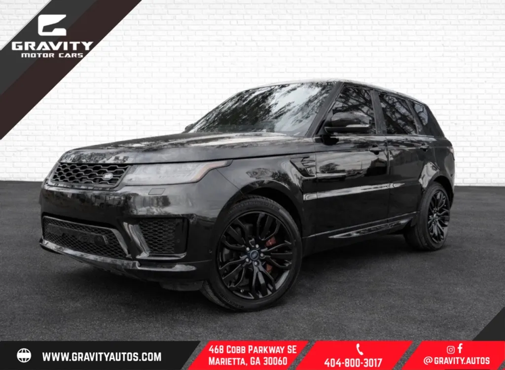 Blue 2019 Land Rover Range Rover Sport Supercharged for sale in Marietta, GA