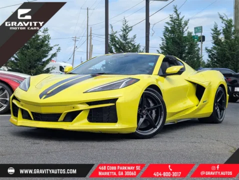 Yellow 2024 Chevrolet Corvette E-Ray for sale in Marietta, GA
