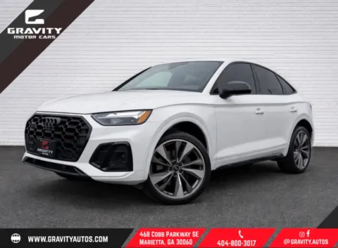 White 2023 Audi SQ5 Sportback Premium Plus for sale in Marietta, GA