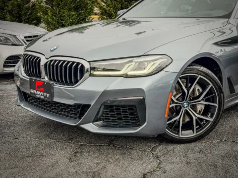 Another view of 2021 BMW 5 Series 540i xDrive for sale in Marietta, GA at Gravity Motor Cars