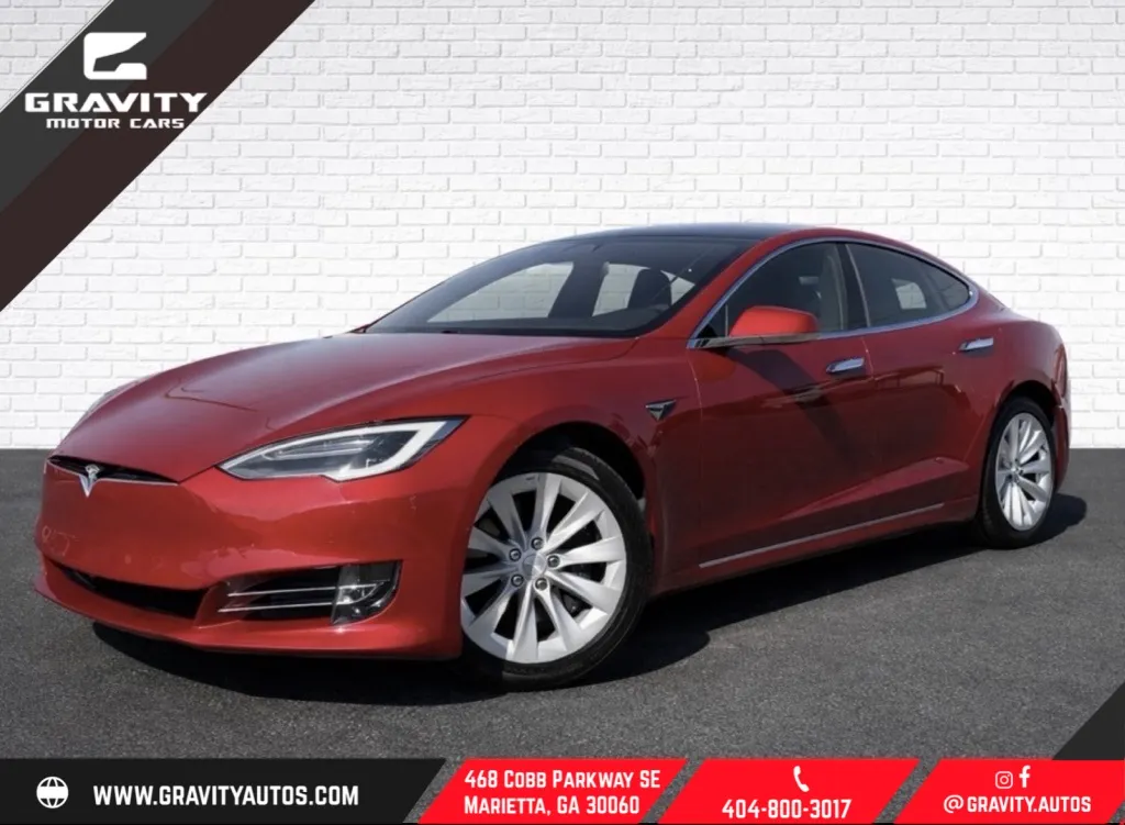 Red 2018 Tesla Model S 75D for sale in Marietta, GA