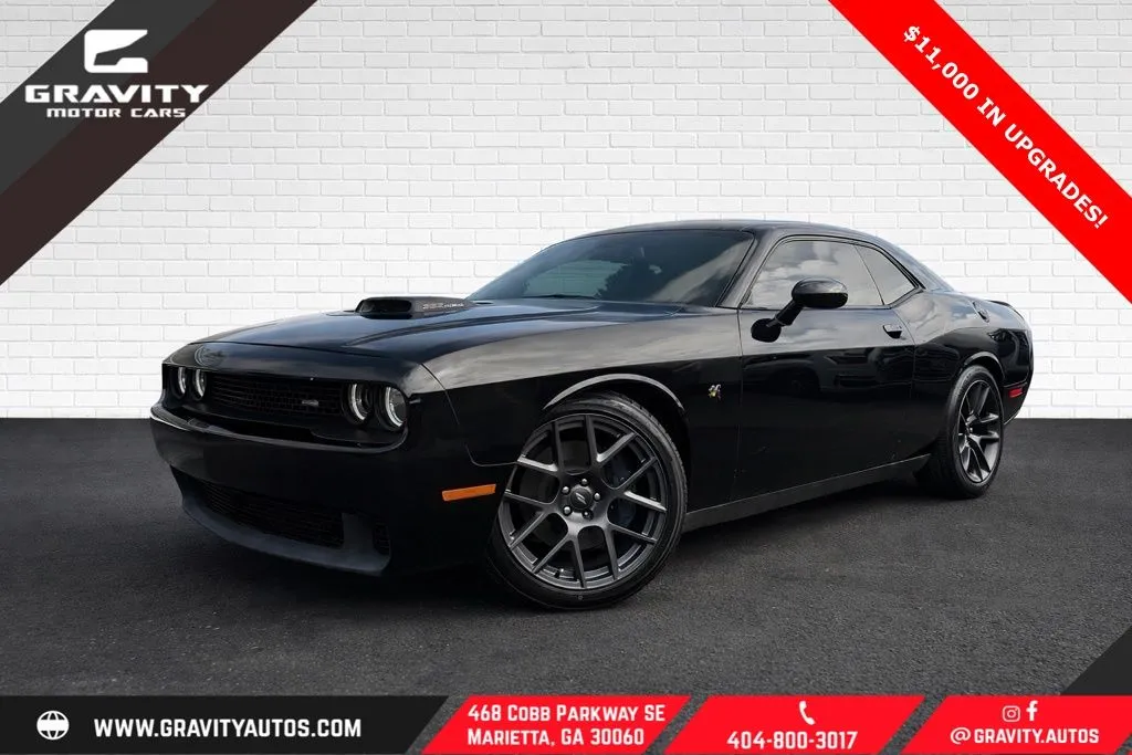 Black 2021 Dodge Challenger R/T Scat Pack for sale in Marietta, GA