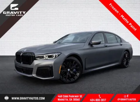 Gray 2022 BMW 7 Series 750i xDrive for sale in Marietta, GA