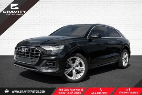 Black 2021 Audi Q8 55 Premium Plus for sale in Marietta, GA