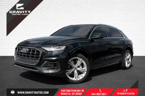 Black 2021 Audi Q8 55 Premium Plus for sale in Marietta, GA