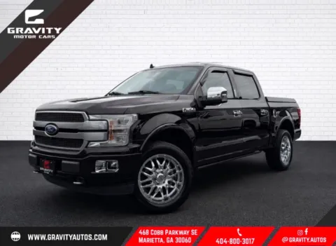 Red 2019 Ford F-150 Platinum for sale in Marietta, GA