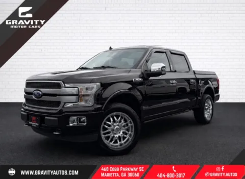 Red 2019 Ford F-150 Platinum for sale in Marietta, GA