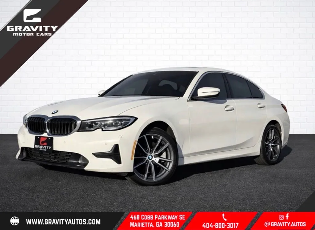 White 2019 BMW 3 Series 330i xDrive for sale in Marietta, GA