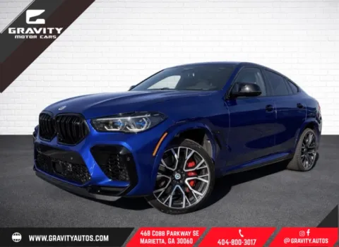 Blue 2023 BMW X6 M for sale in Marietta, GA