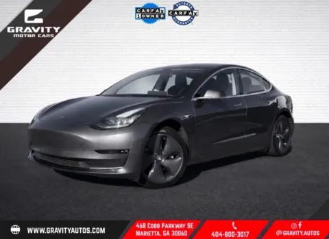 Blue 2018 Tesla Model 3 Long Range for sale in Marietta, GA