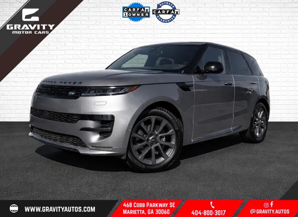 Gray 2024 Land Rover Range Rover Sport Dynamic SE for sale in Marietta, GA