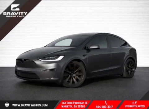 Blue 2022 Tesla Model X for sale in Marietta, GA