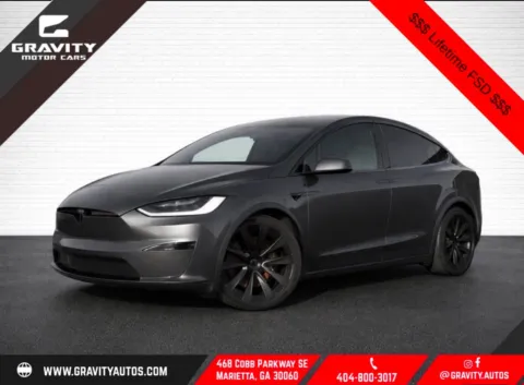 Blue 2022 Tesla Model X for sale in Marietta, GA
