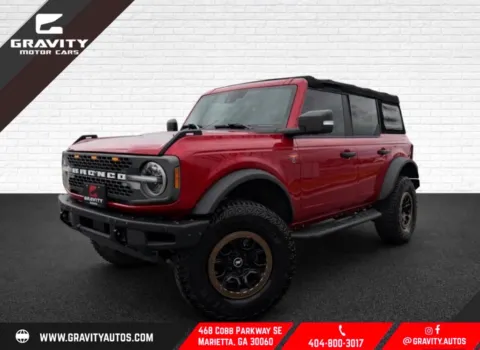 Red 2021 Ford Bronco for sale in Marietta, GA