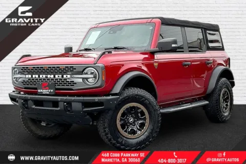 Red 2021 Ford Bronco Badlands for sale in Marietta, GA