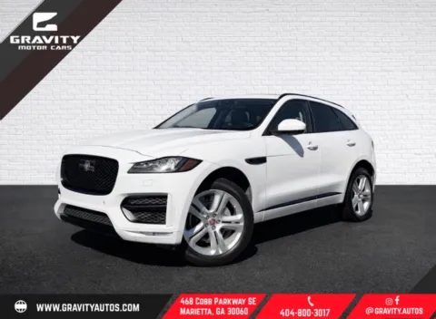 White 2019 Jaguar F-PACE 20d R-Sport for sale in Marietta, GA