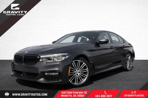 Gray 2017 BMW 5 Series 540i xDrive for sale in Marietta, GA