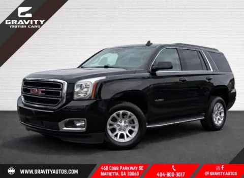 Black 2016 GMC Yukon SLT for sale in Marietta, GA