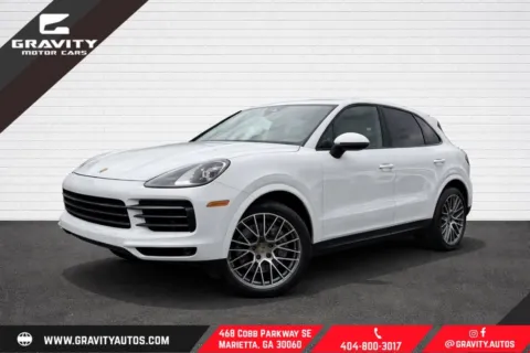 White 2023 Porsche Cayenne Platinum Edition for sale in Marietta, GA