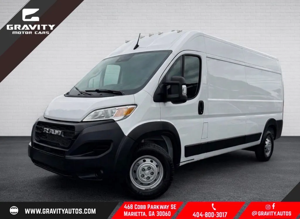 White 2023 Ram ProMaster 2500 High Roof for sale in Marietta, GA