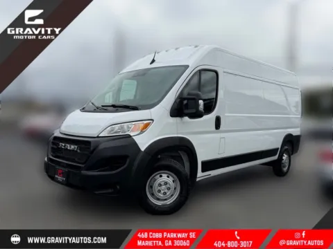 White 2023 Ram ProMaster 2500 High Roof for sale in Marietta, GA