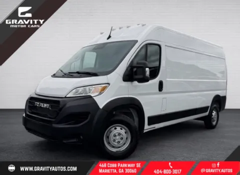 White 2023 Ram ProMaster 2500 High Roof for sale in Marietta, GA
