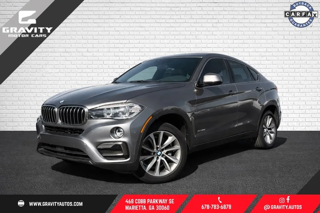 Gray 2019 BMW X6 xDrive35i for sale in Marietta, GA