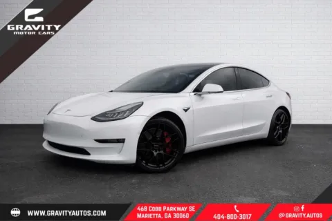 White 2019 Tesla Model 3 Performance for sale in Marietta, GA