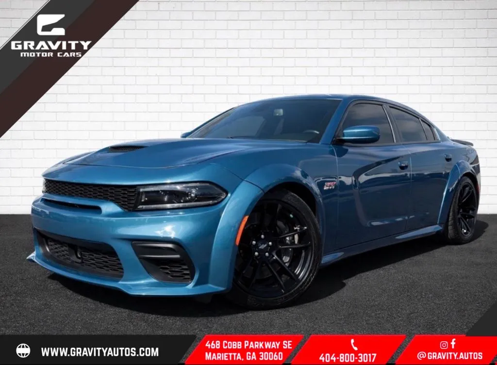 Blue 2022 Dodge Charger R/T Scat Pack Widebody for sale in Marietta, GA