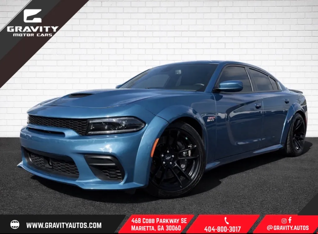 Blue 2022 Dodge Charger R/T Scat Pack Widebody for sale in Marietta, GA