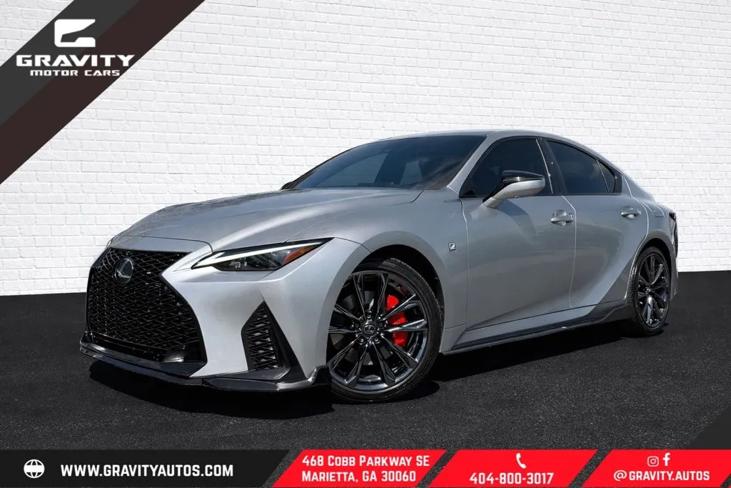 Silver 2023 Lexus IS 350 F SPORT for sale in Marietta, GA