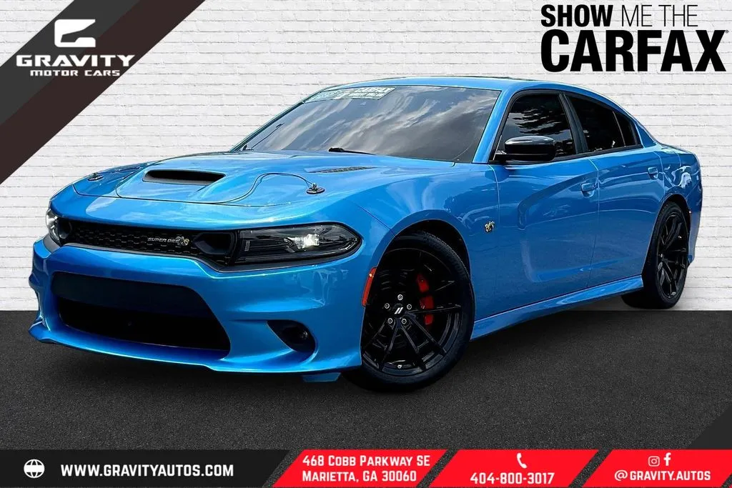 Blue 2023 Dodge Charger R/T Scat Pack for sale in Marietta, GA