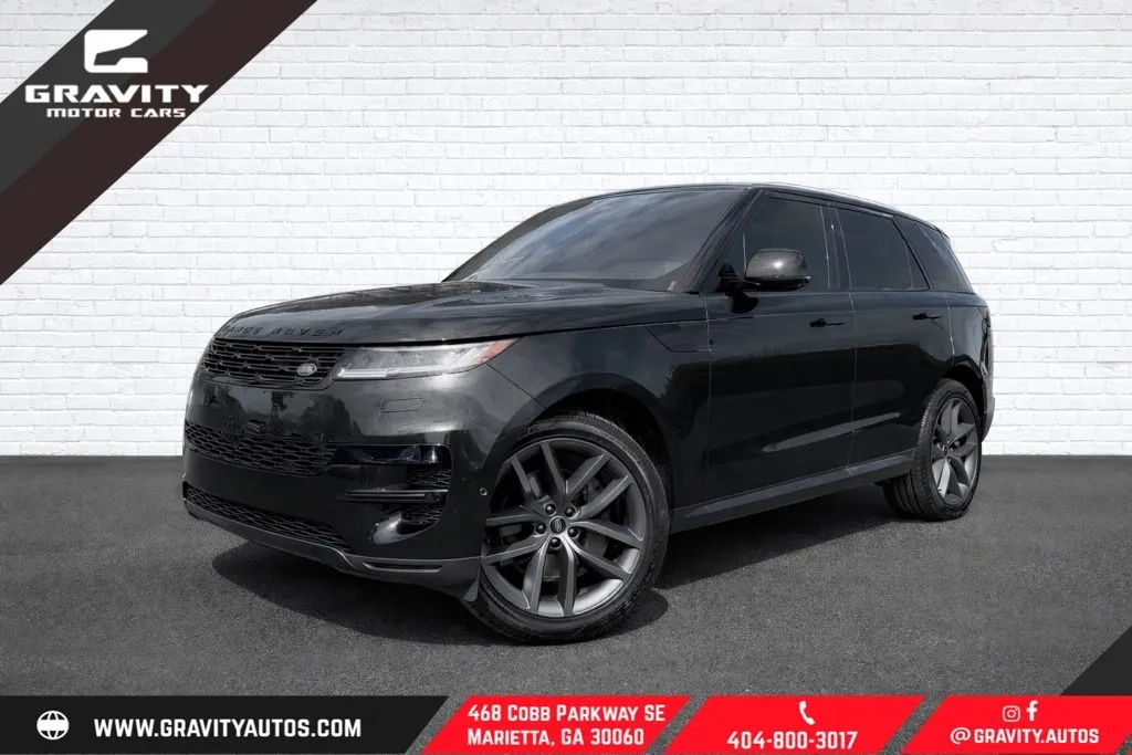 Black 2023 Land Rover Range Rover Sport SE for sale in Marietta, GA