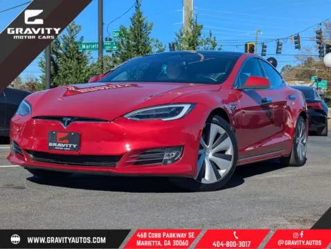 Red 2021 Tesla Model S Long Range for sale in Marietta, GA