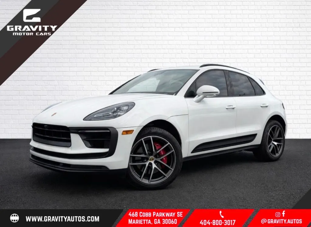 White 2022 Porsche Macan S for sale in Marietta, GA