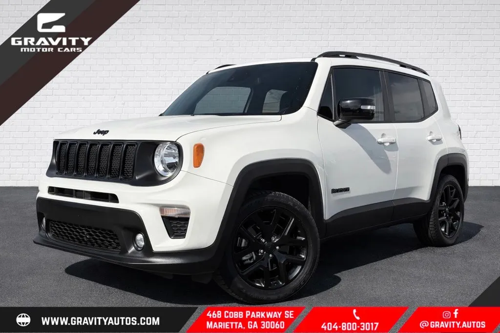 White 2022 Jeep Renegade Altitude for sale in Marietta, GA