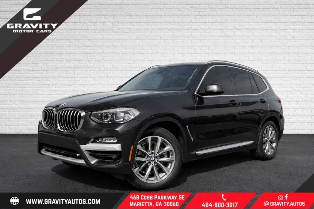 Gray 2019 BMW X3 sDrive30i for sale in Marietta, GA