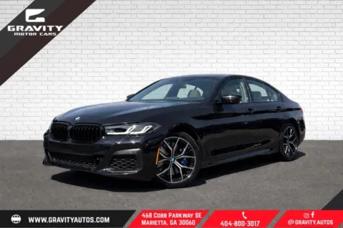 Black 2023 BMW 5 Series 540i for sale in Marietta, GA