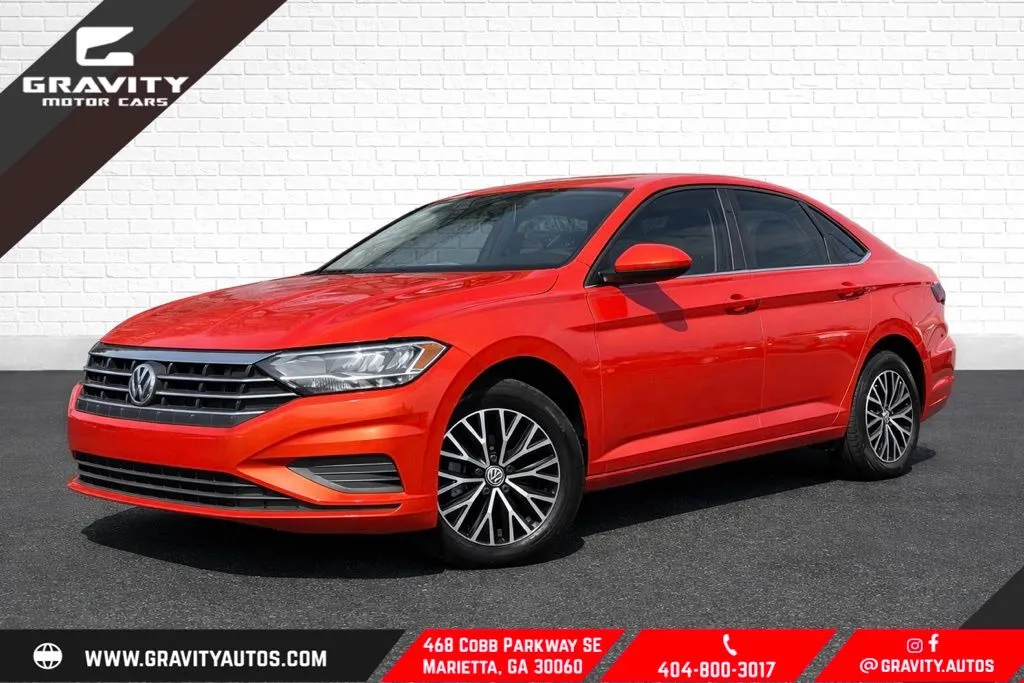 Orange 2021 Volkswagen Jetta 1.4T S for sale in Marietta, GA