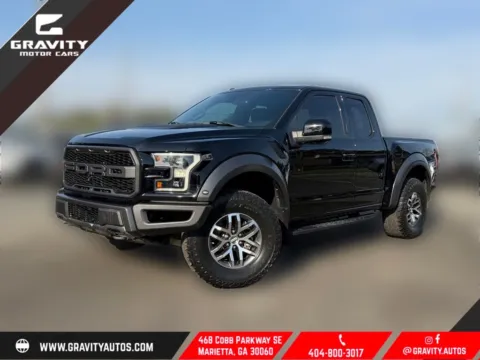 Black 2017 Ford F-150 Raptor for sale in Marietta, GA