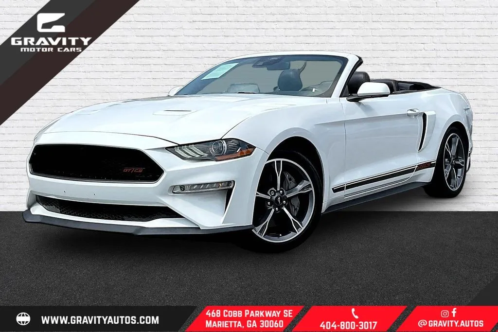 White 2022 Ford Mustang GT Premium for sale in Marietta, GA