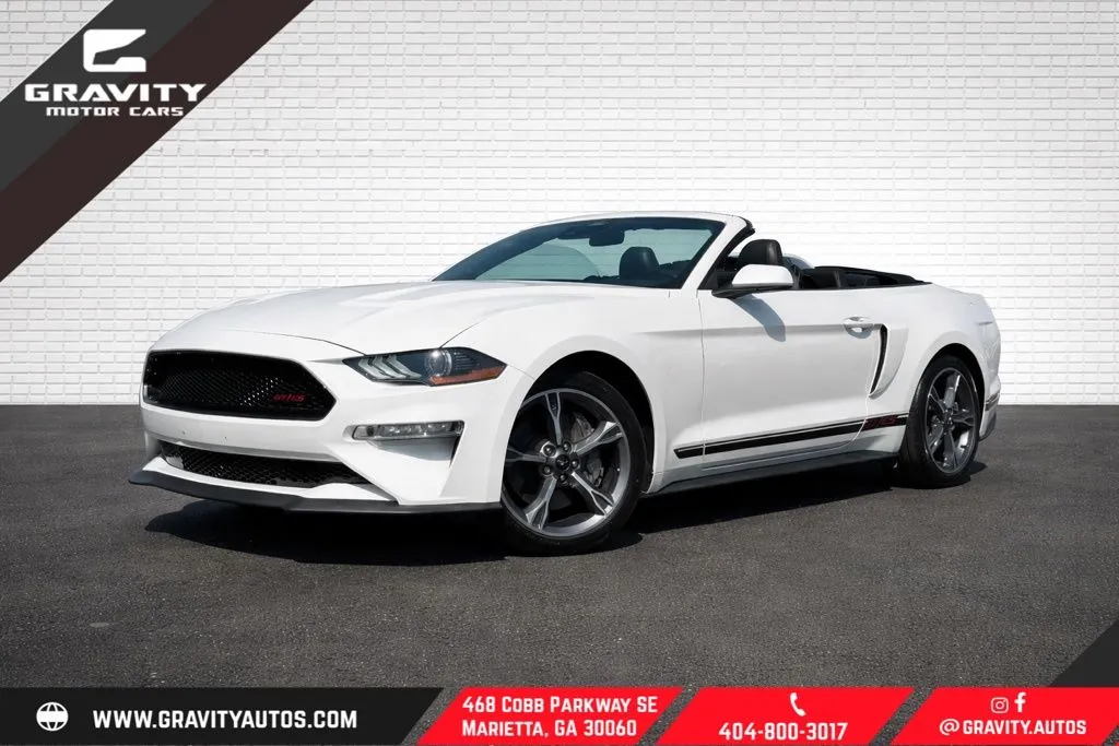 White 2022 Ford Mustang GT Premium for sale in Marietta, GA