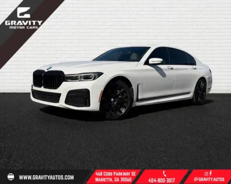 White 2021 BMW 7 Series 740i for sale in Marietta, GA