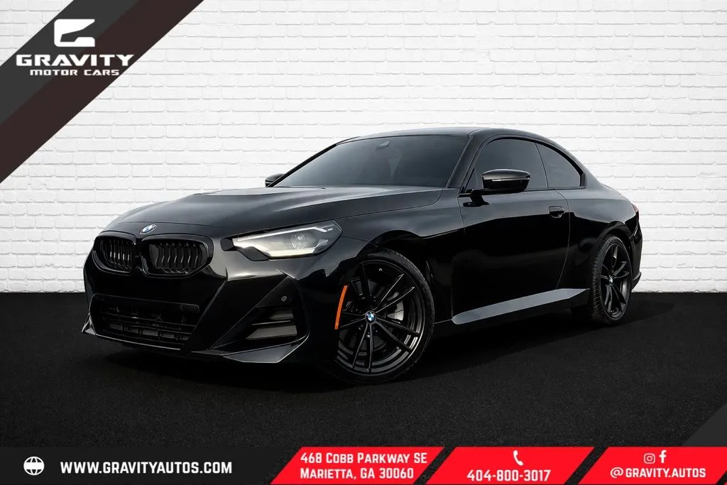 Black 2022 BMW 2 Series 230i for sale in Marietta, GA