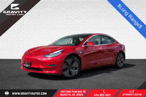 Red 2018 Tesla Model 3 Long Range for sale in Marietta, GA