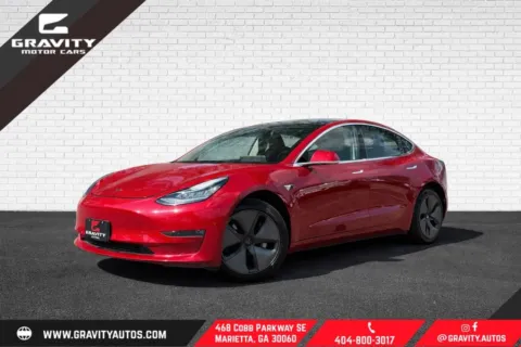 Red 2018 Tesla Model 3 Long Range for sale in Marietta, GA