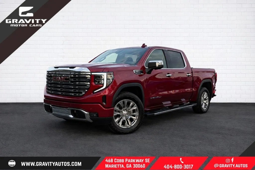 Red 2023 GMC Sierra 1500 Denali for sale in Marietta, GA