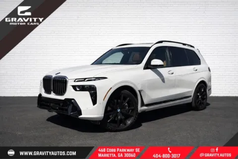White 2023 BMW X7 xDrive40i for sale in Marietta, GA