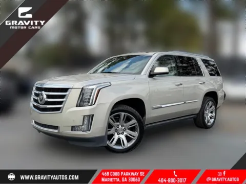 Silver 2015 Cadillac Escalade Premium for sale in Marietta, GA