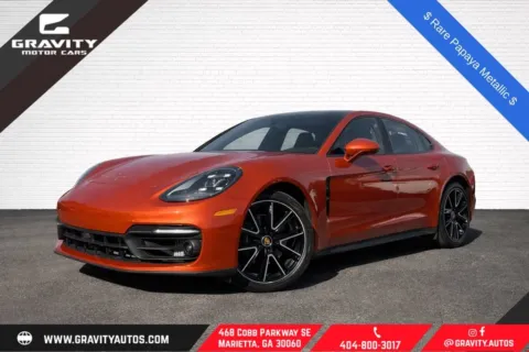 Orange 2023 Porsche Panamera 4 for sale in Marietta, GA
